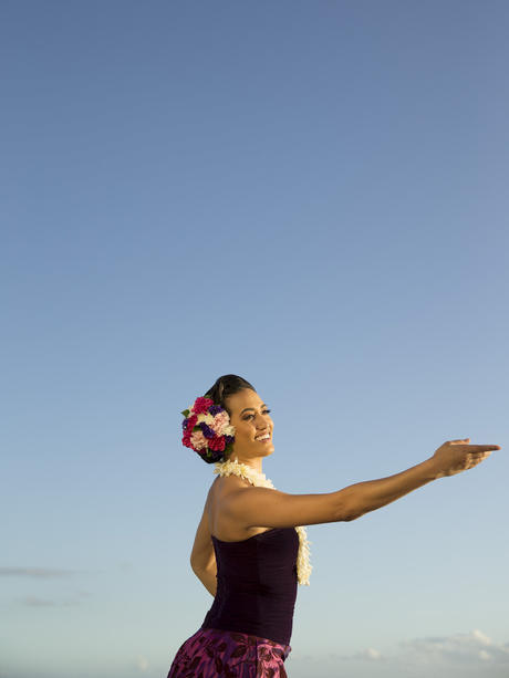 Hula dancer outtakes for the cover of Celebrated Life